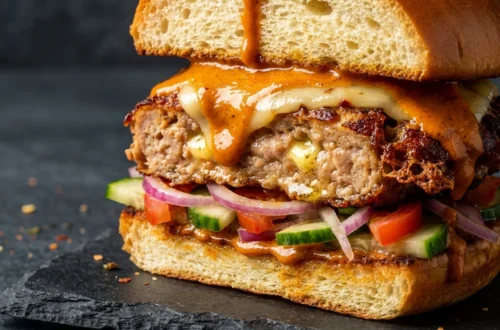 Ultimate Butter Chicken Smash Burgers