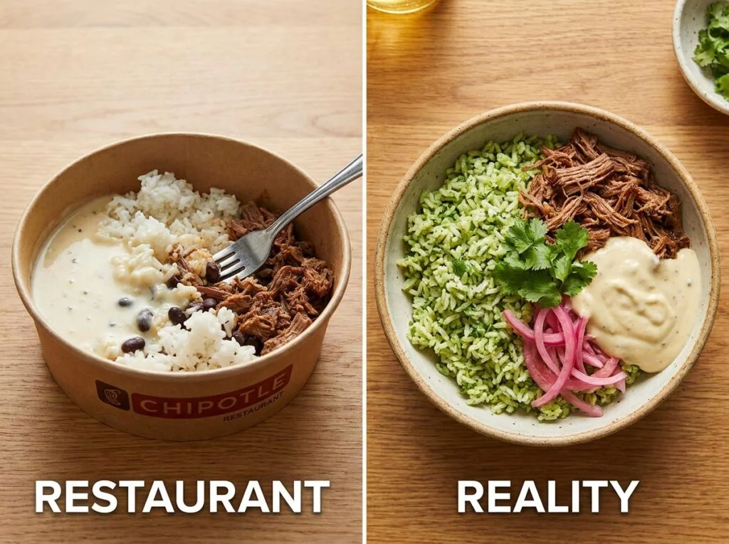 Better Than Chipotle: The Secret 15-Minute Cilantro Lime Rice & Barbacoa Bowl