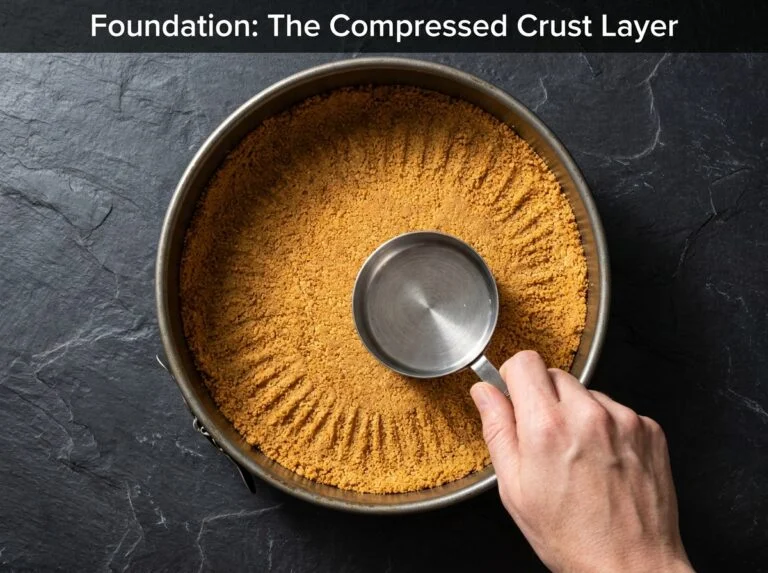 The Ultimate New York Style Cheesecake: 3 Scientific Secrets to a Flawless, Crack-Free Surface