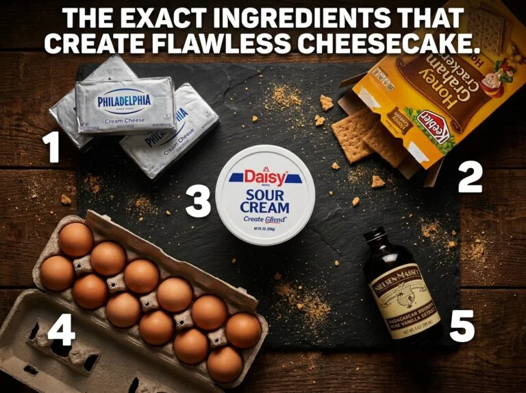 The Ultimate New York Style Cheesecake: 3 Scientific Secrets to a Flawless, Crack-Free Surface