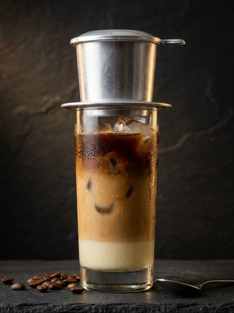 Authentic Vietnamese Iced Coffee