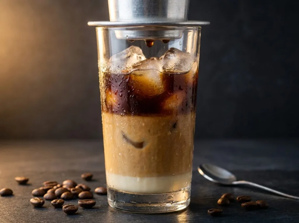 Authentic Vietnamese Iced Coffee