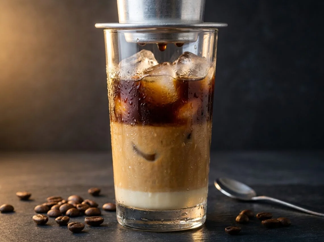 Authentic Vietnamese Iced Coffee
