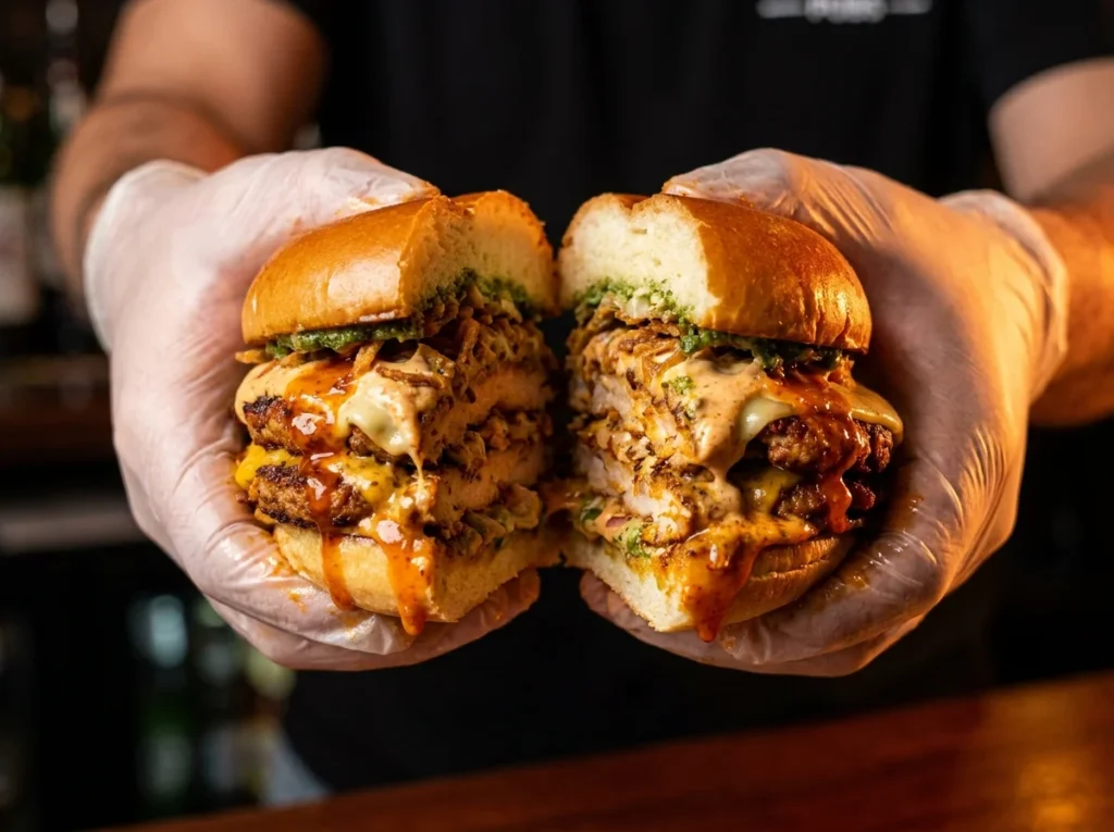  Ultimate Butter Chicken Smash Burgers