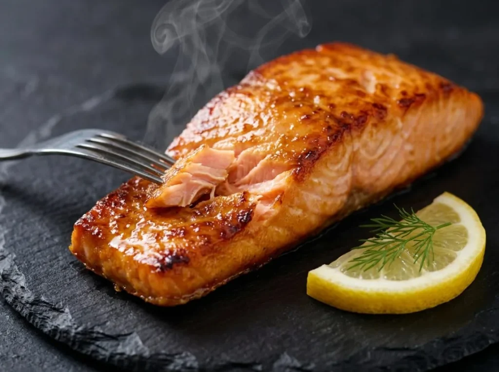 Air Fryer Frozen Salmon