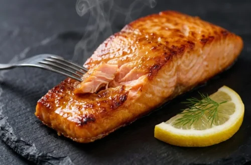 Air Fryer Frozen Salmon