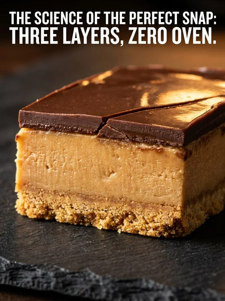 5-Minute No-Bake Peanut Butter Bars: Just Like Reese's!