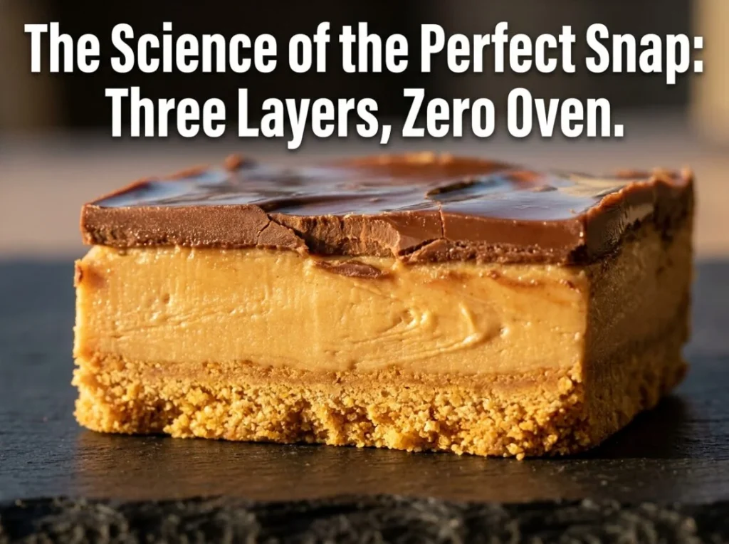 5-Minute No-Bake Peanut Butter Bars: Just Like Reese's!