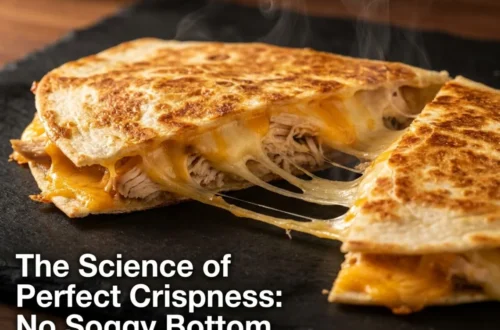 Step-by-step assembly of cheesy baked chicken quesadillas showing layering sequence