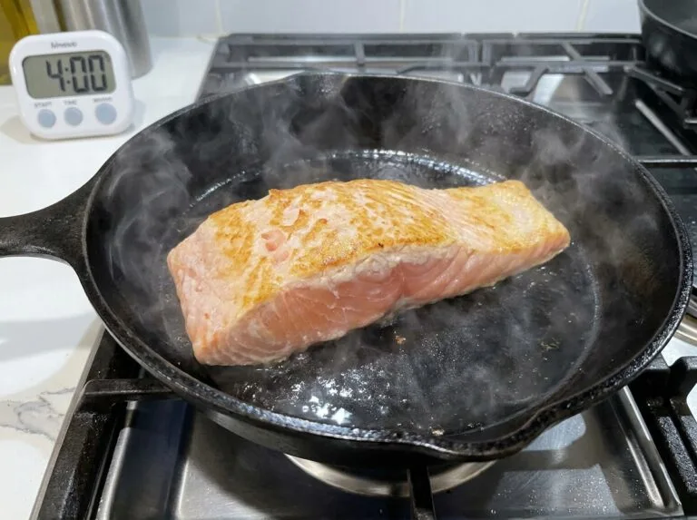 Air Fryer Frozen Salmon