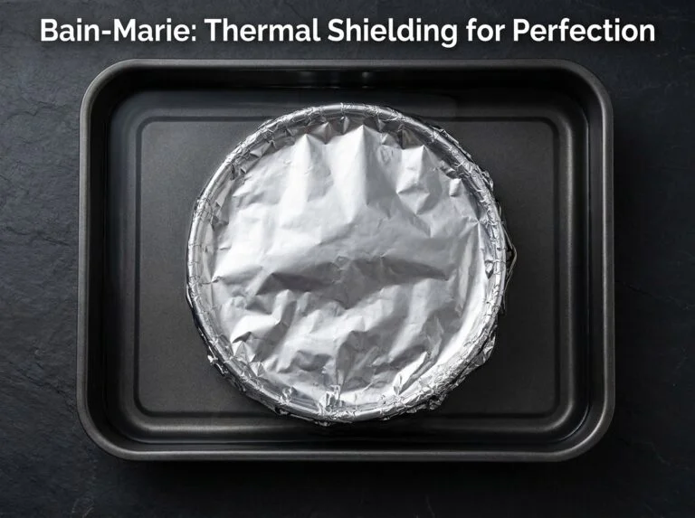 The Ultimate New York Style Cheesecake: 3 Scientific Secrets to a Flawless, Crack-Free Surface