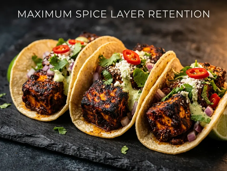Paneer Tikka Tacos