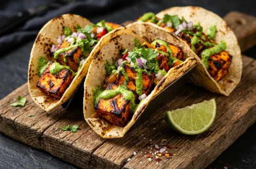 Paneer Tikka Tacos
