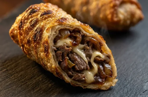 Scientific Philly Cheesesteak Egg Rolls