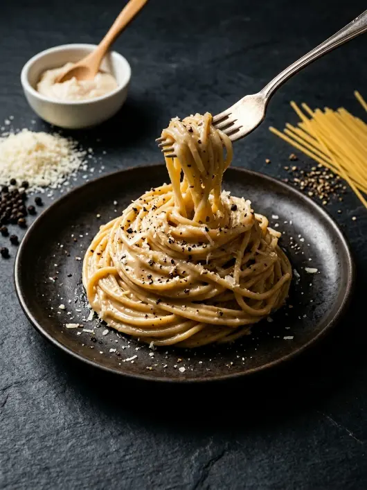 miso cacio e pepe