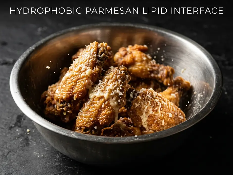 Air Fryer Garlic Parmesan Wings