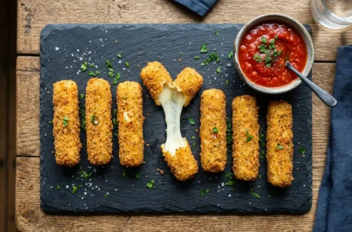 Air Fryer Mozzarella Sticks