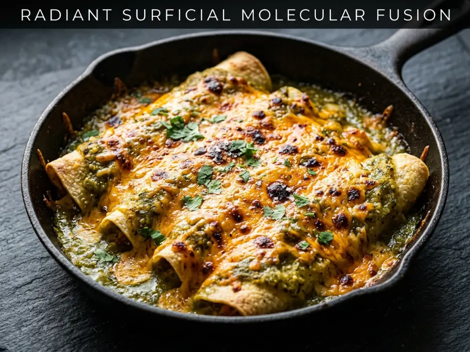 Skillet Chicken Enchiladas