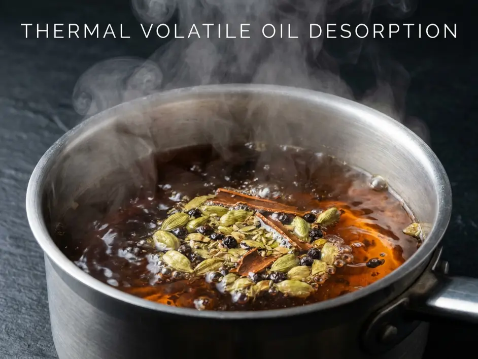 Ultimate Iced Chai Tea Latte: Volatile Oil Extraction Rules