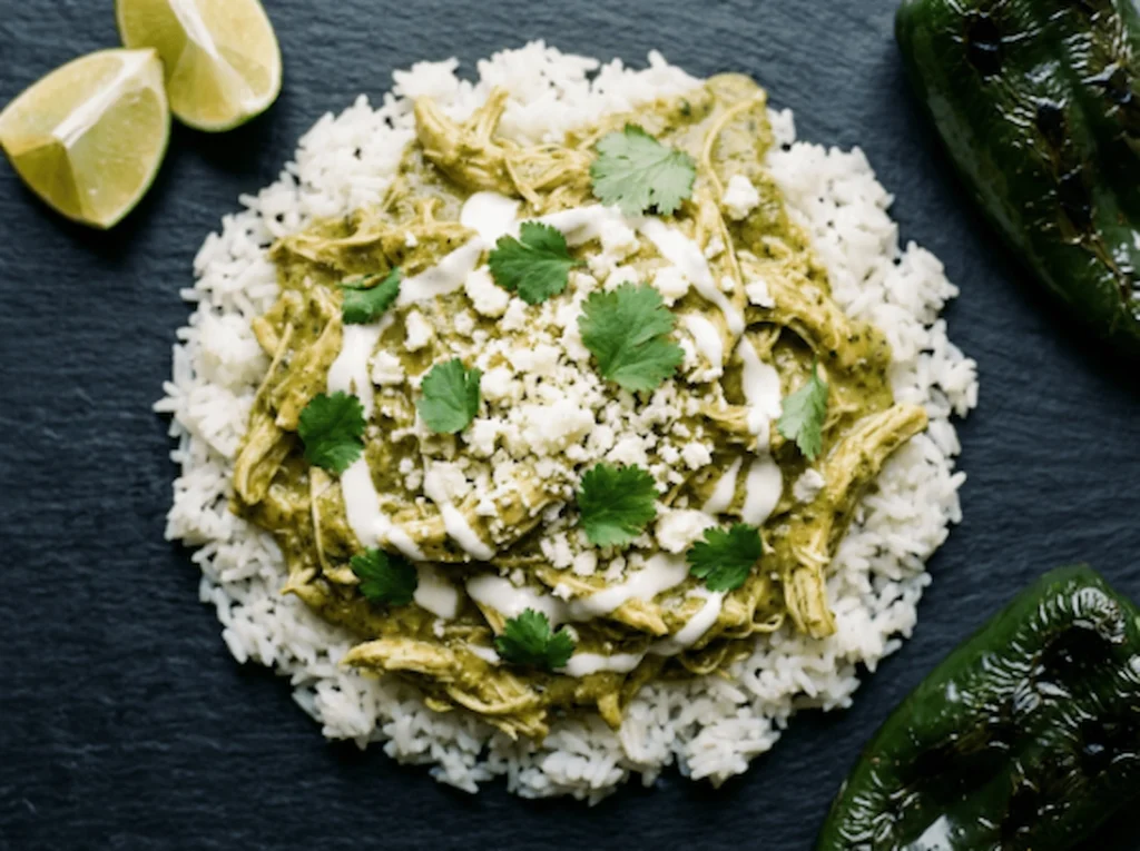 Creamy Poblano Chicken (Pollo en Crema de Poblano)