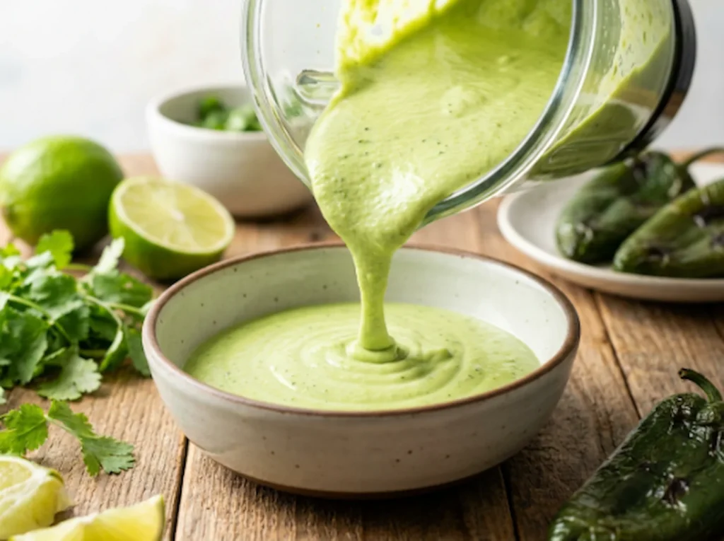 Creamy Poblano Chicken (Pollo en Crema de Poblano)