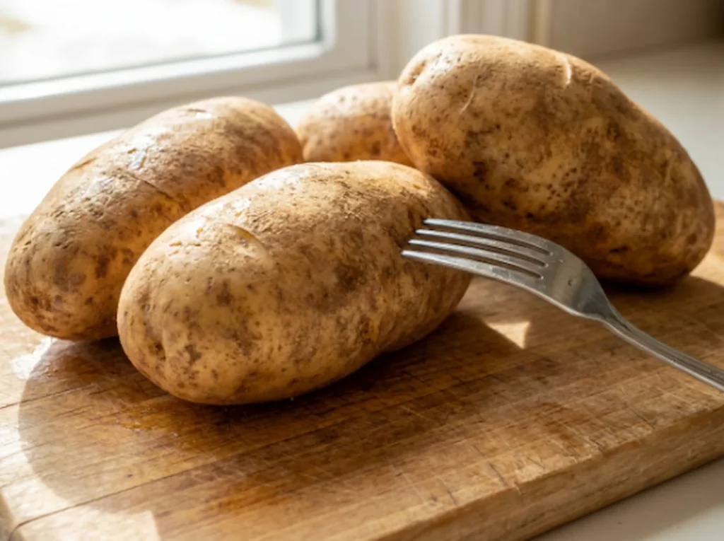 Air Fryer Baked Potatoes