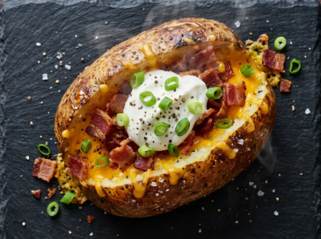 Air Fryer Baked Potatoes