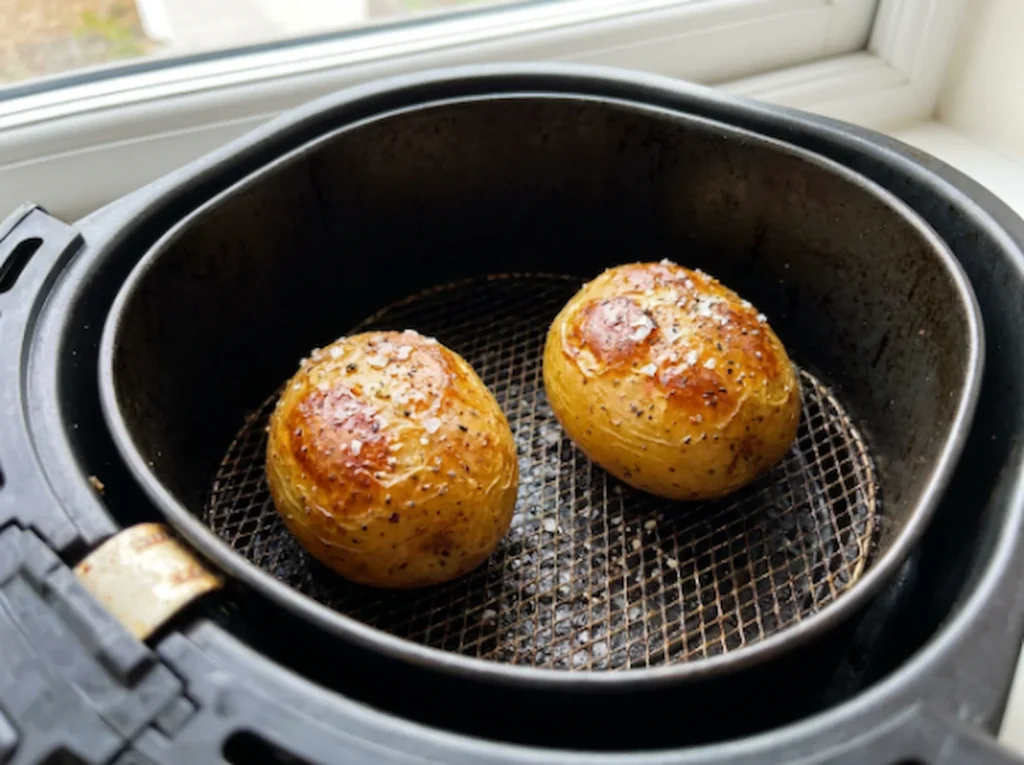 Air Fryer Baked Potatoes