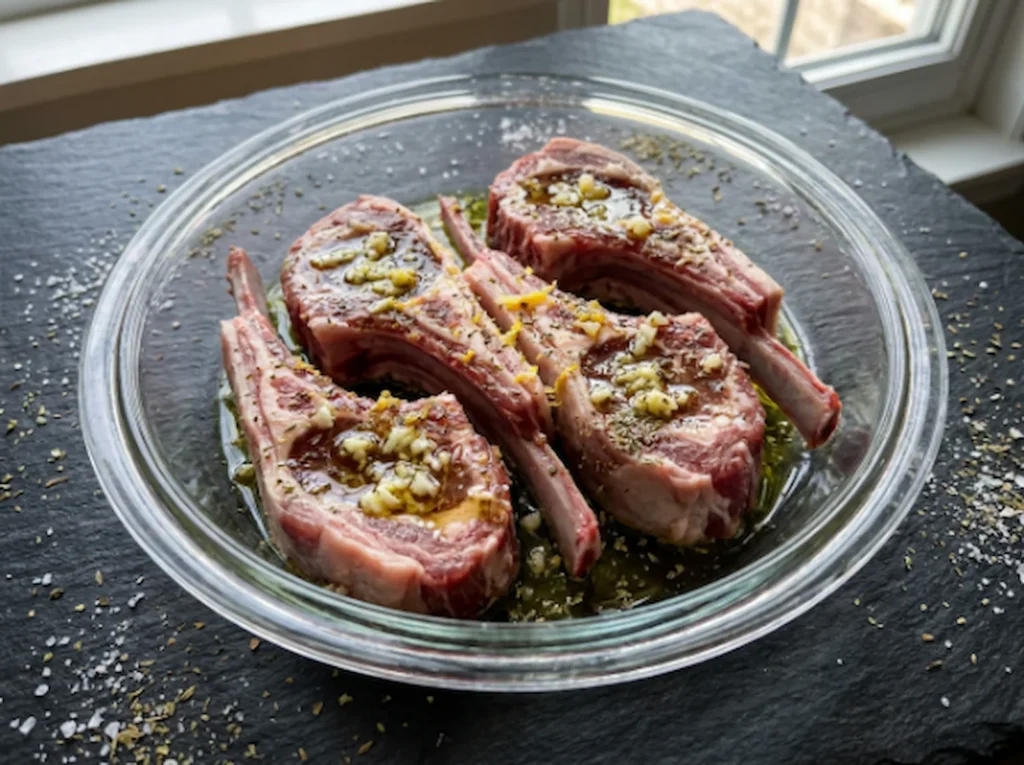 Air Fryer Lamb Chops