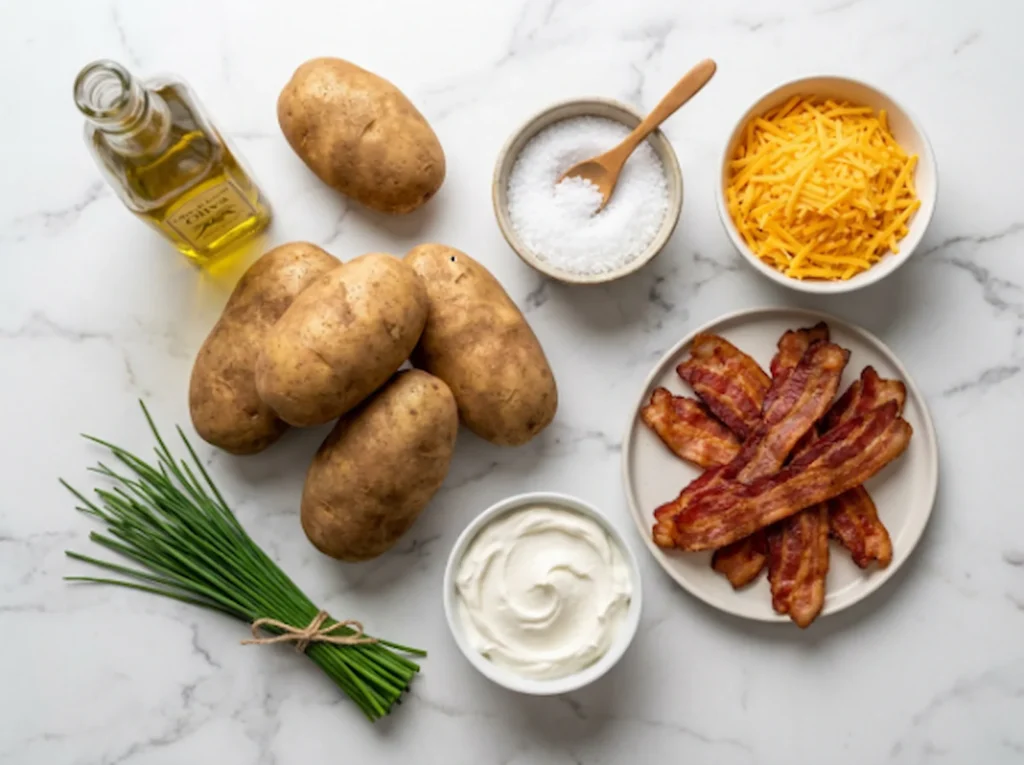 Air Fryer Baked Potatoes