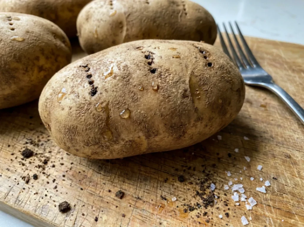 Air Fryer Baked Potatoes