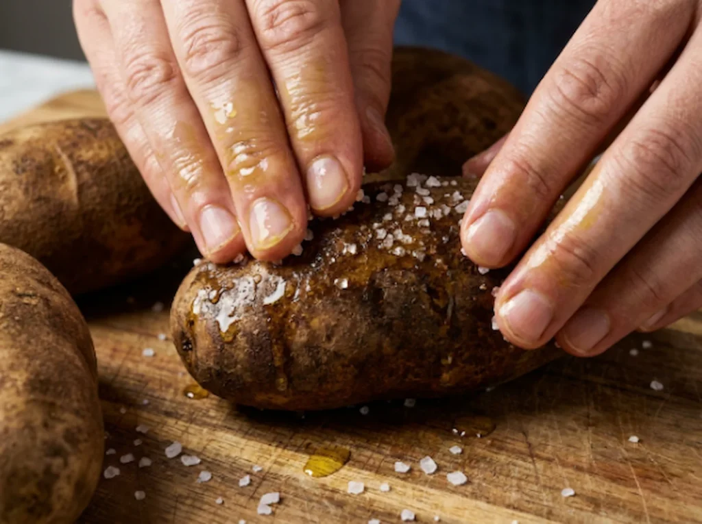 Air Fryer Baked Potatoes