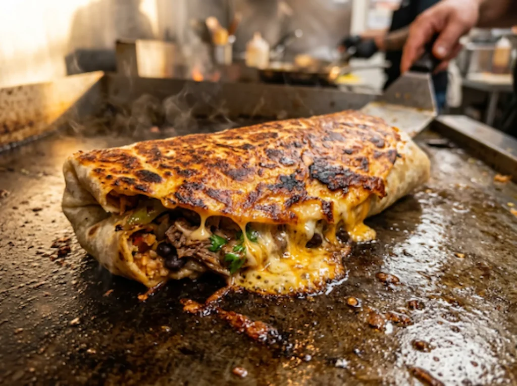 Beef Quesabirria Burrito