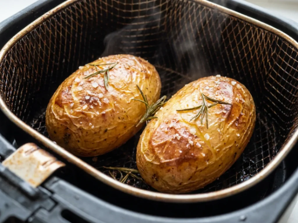 Air Fryer Baked Potatoes