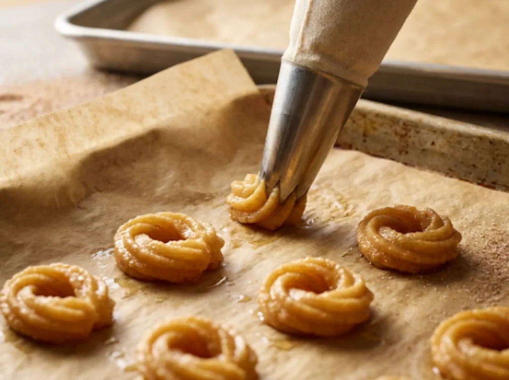 Air Fryer Churro Bites