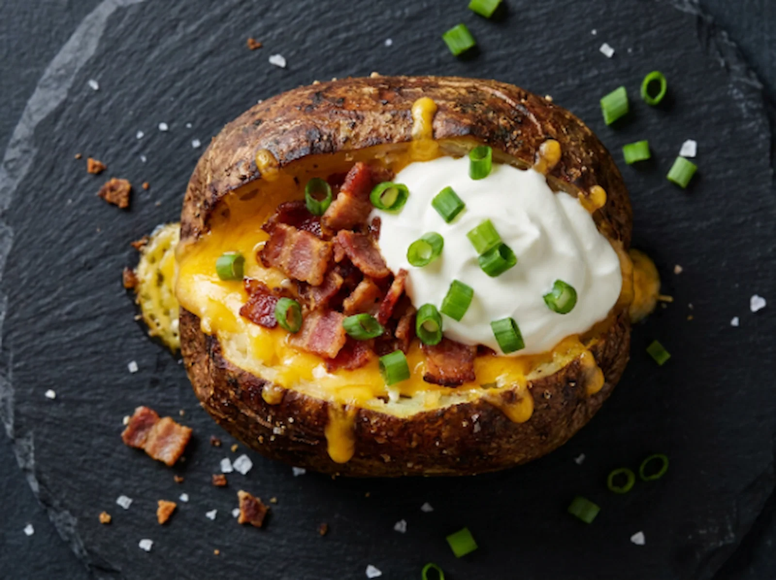 Air Fryer Baked Potatoes